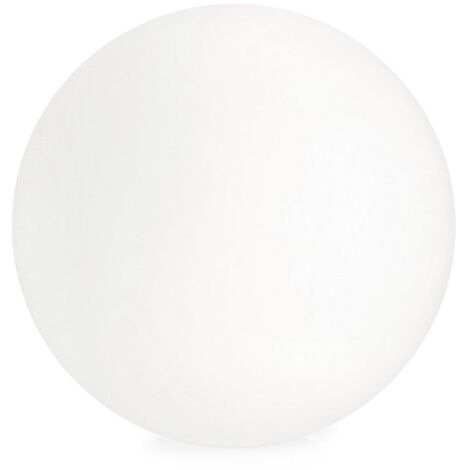 Lampada Sferica da Giardino a Led Ø60x59 cm in Plastica Craig Bianca