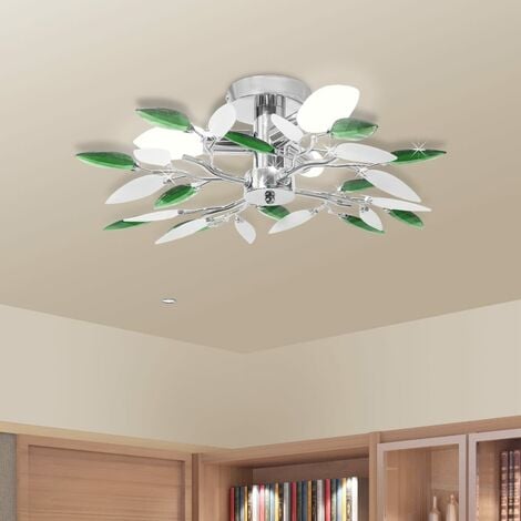 Lampada soffitto foglie