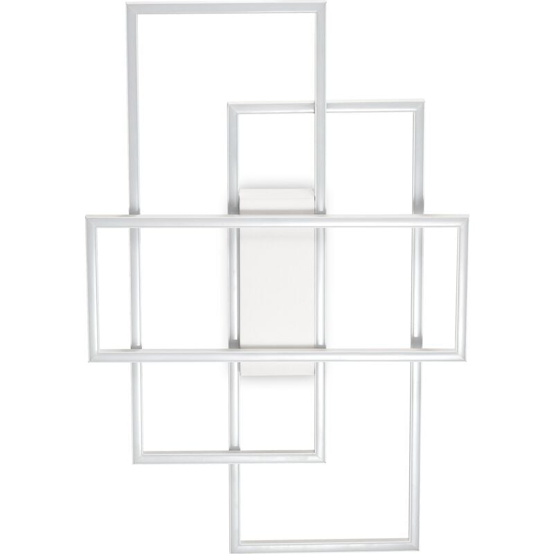 Lampada da soffitto frame pl rettangolo bianco