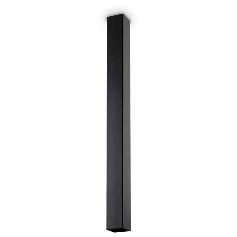 Plafoniera Moderna Sky Metallo Nero 1 Luce Gu10 7W 3000K Luce Calda H75Cm