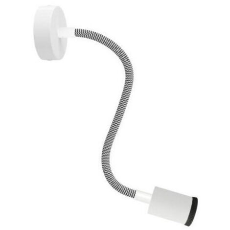Lampada soffitto/parete creative-cables italia - bianco opaco apmflguvbo30vborz04-
