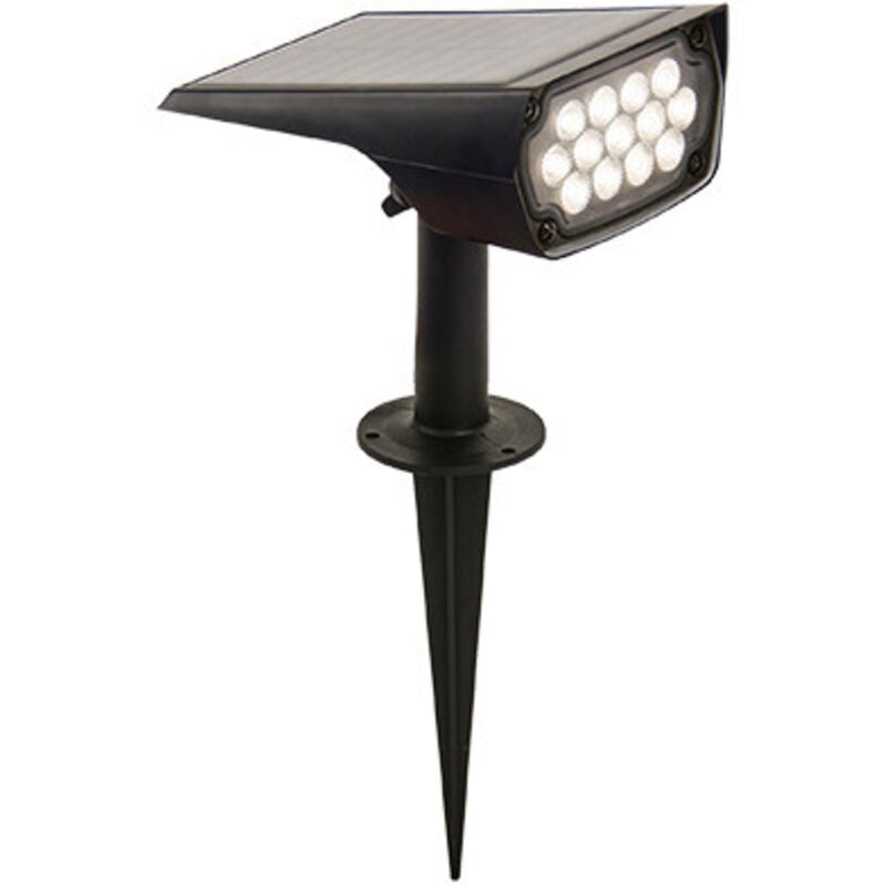 Lampada Solare a Paletto Quadrata a led 2W 160lm