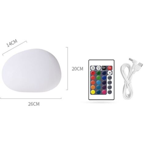 lampada solare da esterno, luce solare da giardino con telecomando, sfera luminosa impermeabile regolabile con 16 colori RGB, ideale per balconi e feste [Classe energetica A]