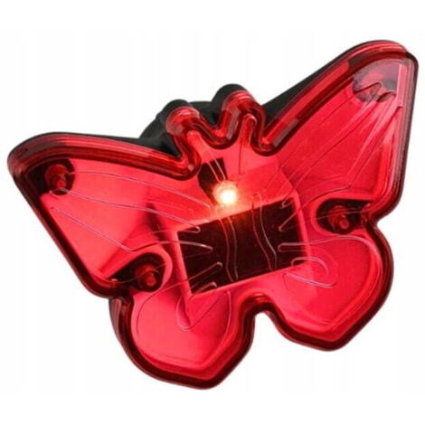 Lampada solare da giardino a LED Farfalla 8,5x9cm Decorativa