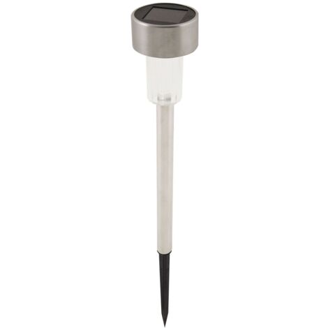 LAMPADA SOLARE DA GIARDINO BLOSSOM ALLUMINIO 26CM VELAMP