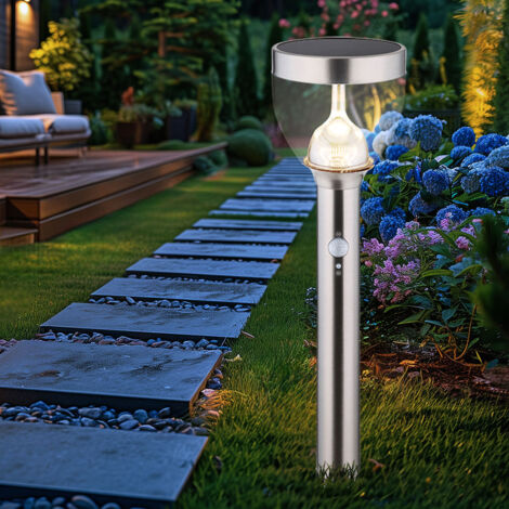 Outsunny Lampada Solare da Giardino a Luce LED in Rattan Grigio Outsunny Lampada Solare da Giardino a Luce LED in Rattan Grigio