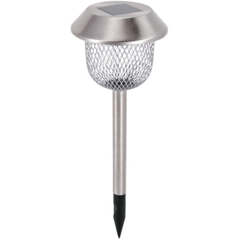 Lampada solare da giardino TULIP 36 0,06W 6500K cromata
