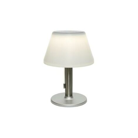 19cm verticale-Lampada da Giardino Solare Lampada da tavolo-NUOVO Lampada solare con schermo-Rosa 