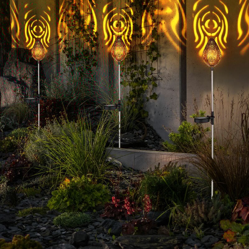 Lampada solare, lampada da esterno, lampada a