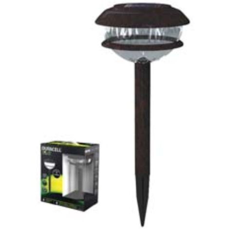 Lampada solare led abs in set da 4 pezzi - ø mm.143x371h. - 5 lumen  Duracell lighting