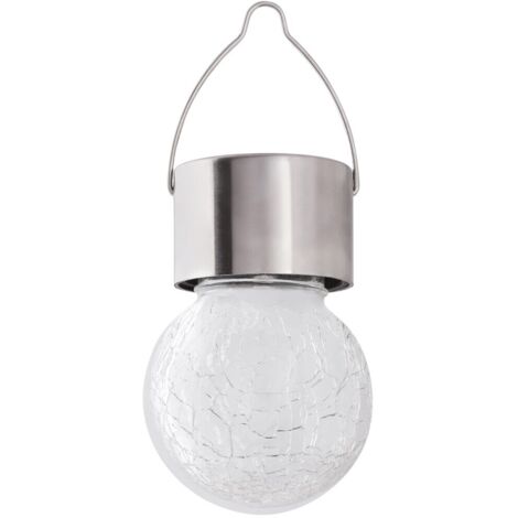 Lampada solare LED RGB Yola cromo satinato Rabalux