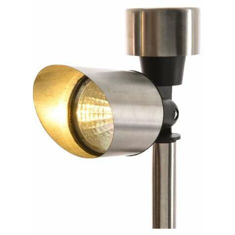 LAMPADA SOLARE ORIENTABILE H24CM ACCIAIO