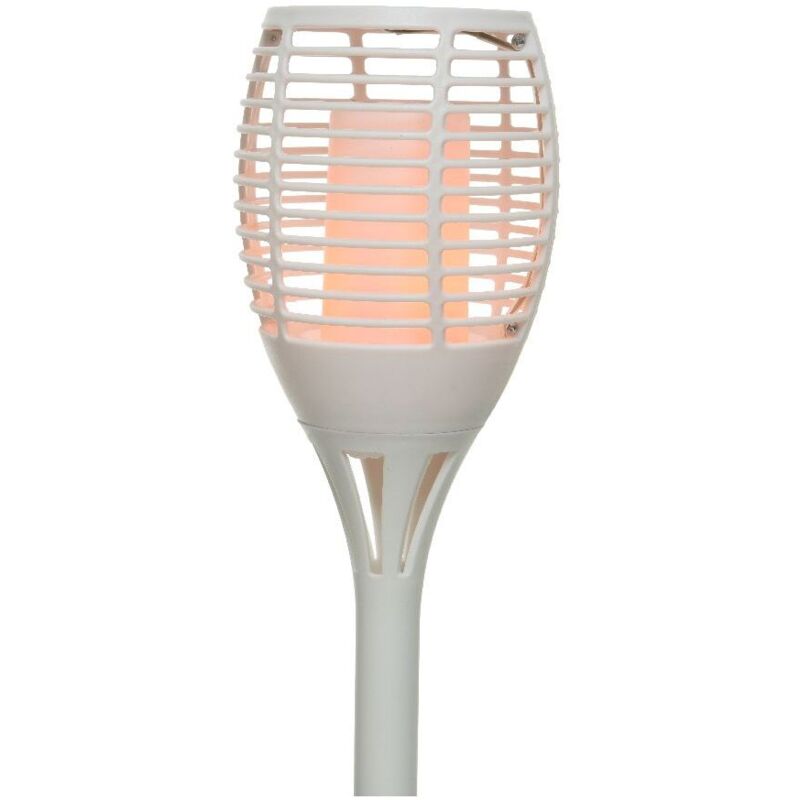 Lumineo - torcia solare 72 led effetto fiamma D.12XH62CM in