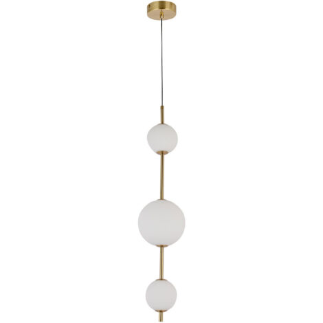 Lampada sospensione Dorado 3 luci LED oro CCT Light Prestige