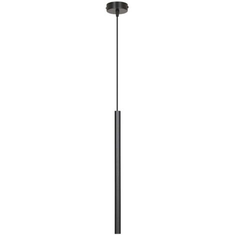 Lampada sospensione Emibig Selter 1 nera G9 metallo 120cm