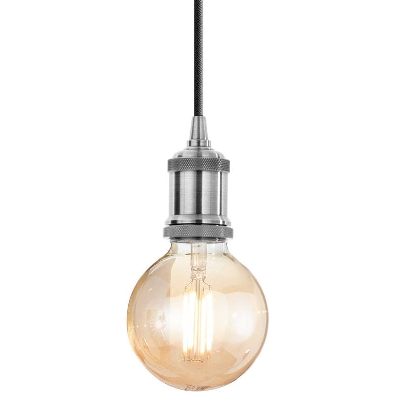 Image of Lampada sospensione frida D90xH320-2070 cromo