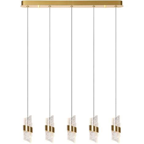 Lampada sospensione KLIGANDE oro vetro LED 7W Lucide