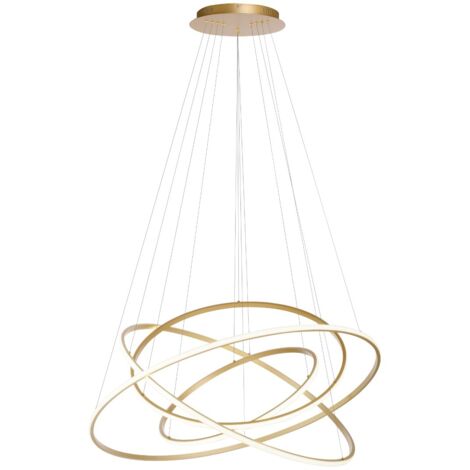 Lampada sospensione LED Tessara Paul Neuhaus oro 97W