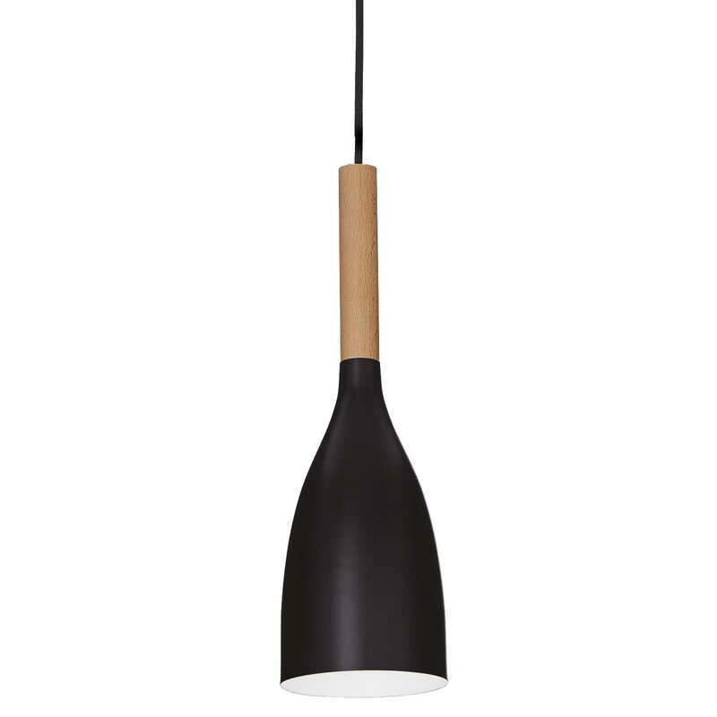 Lampada sospensione Manhattan nera