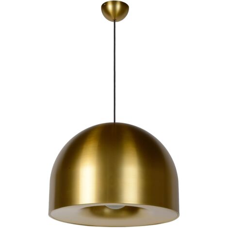 Lampada sospensione moderna oro Akron E27 40W Lucide