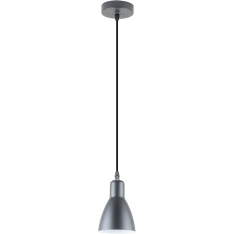 Lampada sospensione Mora grigio scuro E27 Zuma Line
