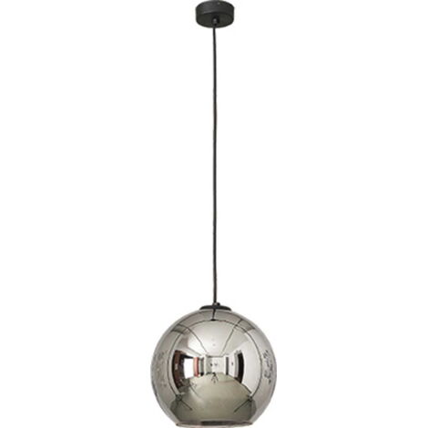 Lampada sospensione Nowodvorski Polaris nero/cromo Ø25 E27