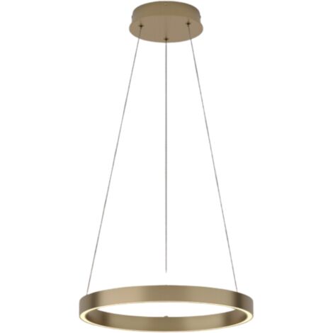 Lampada sospensione rotonda LED Ø40 ottone Maytoni Rim
