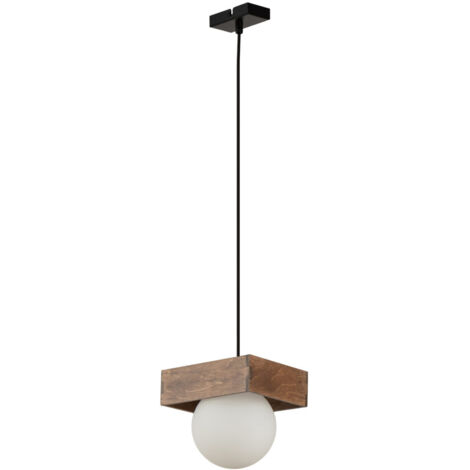 Lampada sospesa boho sfera bianca Bloom G9 12W Sigma