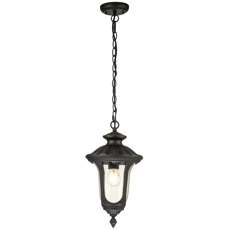 Lampada sospesa Chicago E27 40W IP44 Alluminio