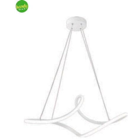 Lampada Sospesa Demi Novecento 42W Bianco CCT con Telecomando 3000-6000K 3400Lumen