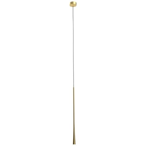 Lampada sospesa Maxlight COFFEE oro tubo 60cm LED 7W
