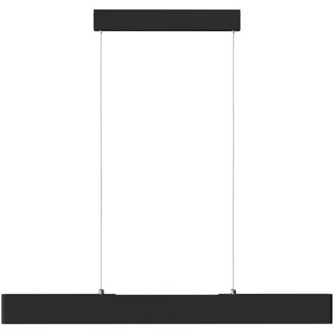 Lampada sospesa Maytoni Step LED 23W 4000K nera metallo