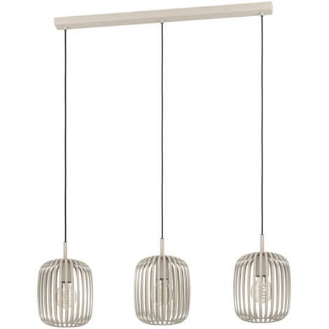 Lampada Sospesa Romazzina Eglo 3xE27 Sabbia