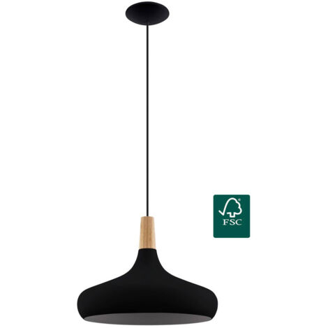 Lampada sospesa Sabinar E27 1x40W H: 110 cm Ø40 cm Dimmabile
