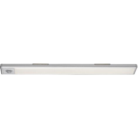 Lampada sottopensile 30cm argento sensore PIR LED 2W Rabalux