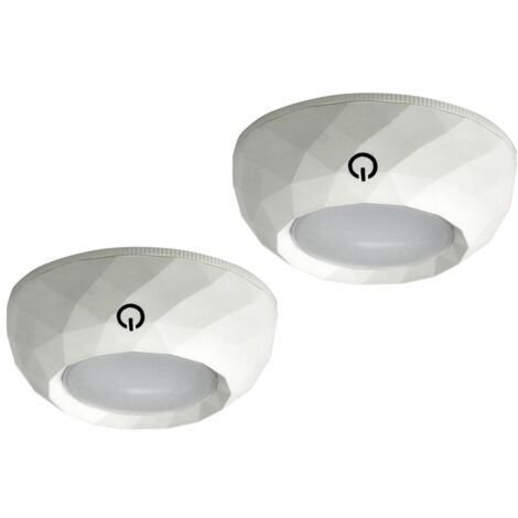 Lampada sottopensile LED Polux 311122 4000K 2 pz a batteria