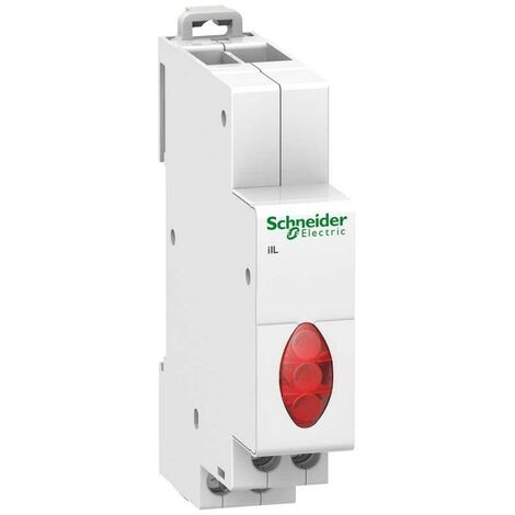 Lampada Spia 1 Modulo 230V 3 LED Rossa