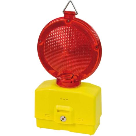 LAMPADA STRADALE INTERMITTENZA ROSSA SENZA BATTERI