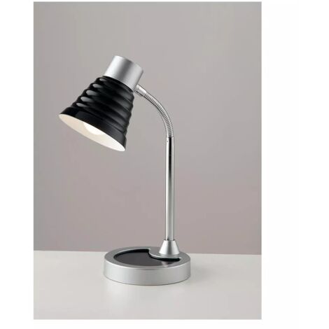lampada studio "leonardo" nero, 40w