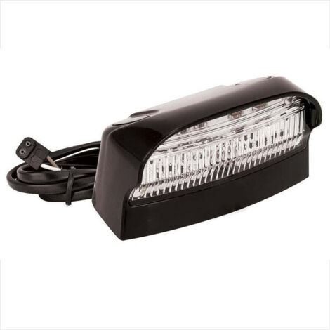 Lampada targa 1224v 70x42mm led 2p per