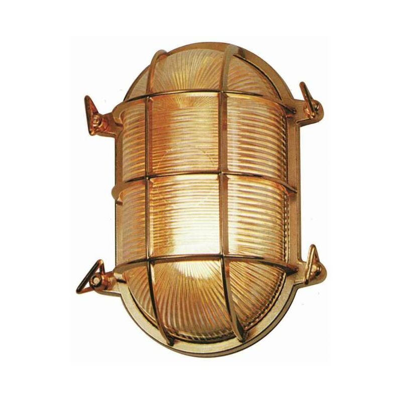 Image of Lampada Tartaruga Ovale L262Mm Ottone
