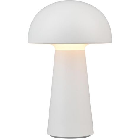 Lampada tavolo da Esterno a LED in Plastica Bianco