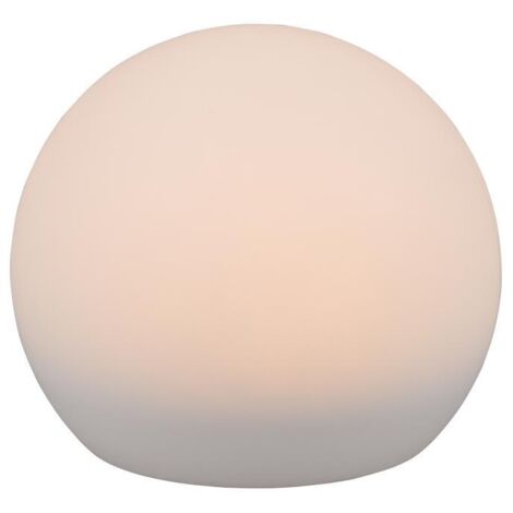 Lampada tavolo da Esterno a LED in Plastica Bianco