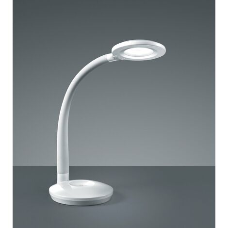 Lampada tavolo da Interno a LED in Plastica Bianco