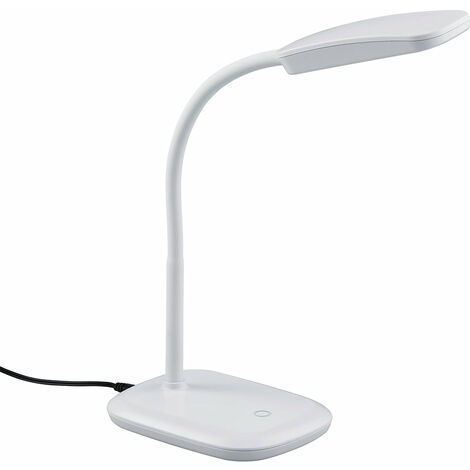 Lampada tavolo da Interno a LED in Plastica Bianco