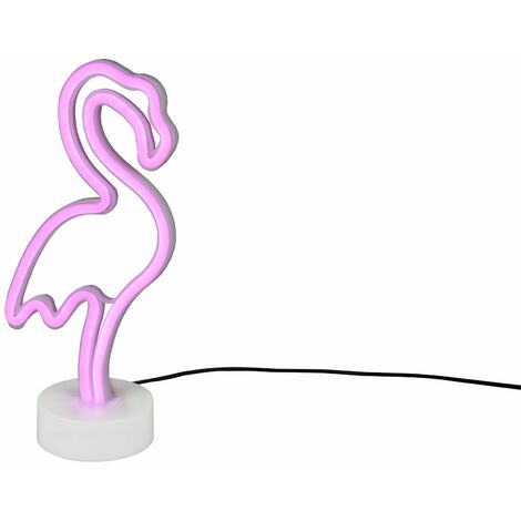 Lampada tavolo da Interno a LED in Plastica Bianco