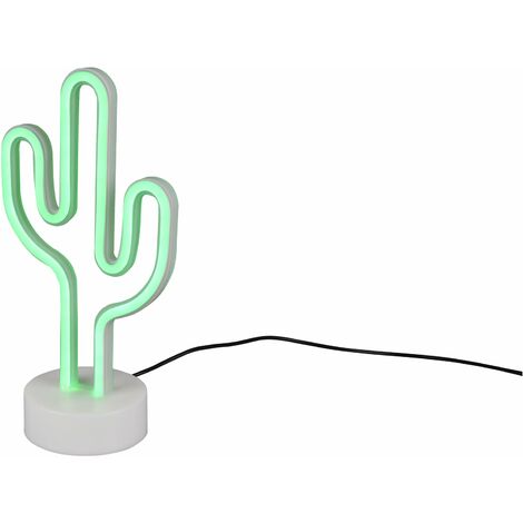 Lampada tavolo da Interno a LED in Plastica Bianco