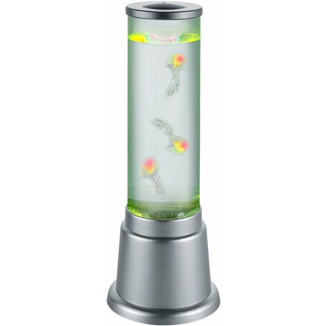 Lampada tavolo da Interno a LED in Plastica Titanio