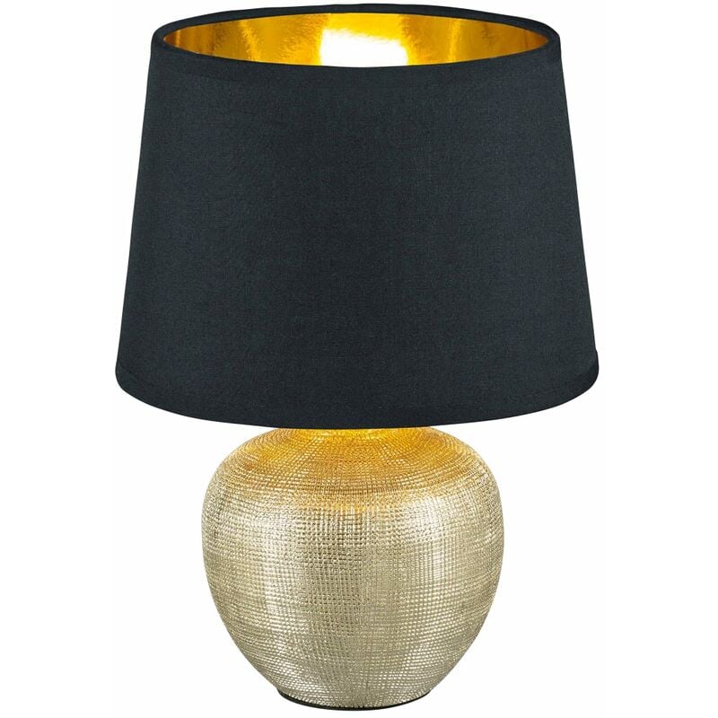 Image of Giordanoshop - Lampada tavolo da Interno E14 in Ceramica Oro