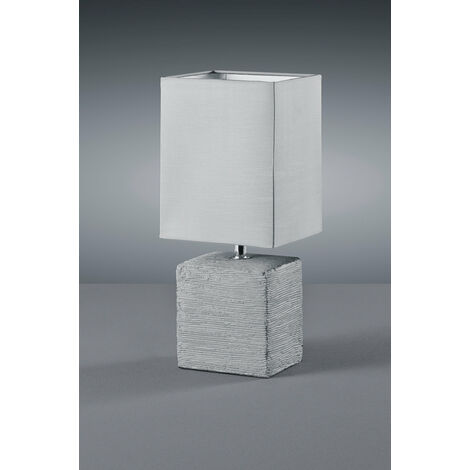 Lampada tavolo da Interno  E14 in Ceramica Titanio